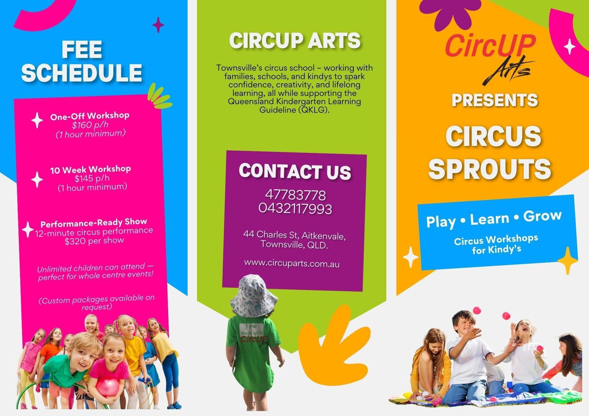 Circus Sprouts Flyer 1